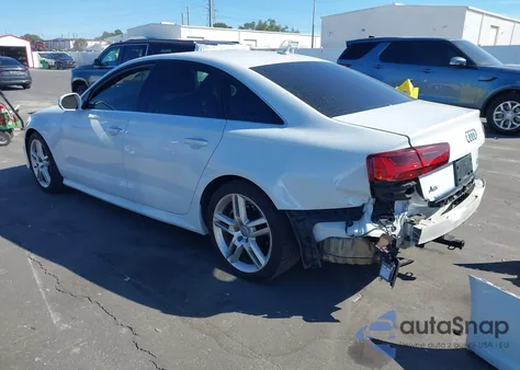 2016 Audi A6 2.0T Premium Plus z USA, uszkodzony, nr VIN WAUGFAFC8GN139243